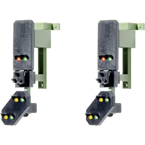 Viessmann 4752 H0 Signal Lumineux Avec Avertissement Têtes De Signal De Bloc Modèle Fini DB S90873 3 Viessmann 4752 H0 Signal Lumineux Avec Avertissement Têtes De Signal De Bloc Modèle Fini DB S90873