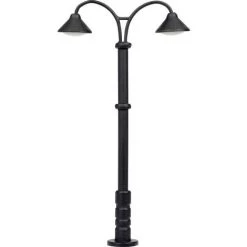 Viessmann N Luminaire De Quai De Gare Double Modèle Fini 6409 1 Pc(s)