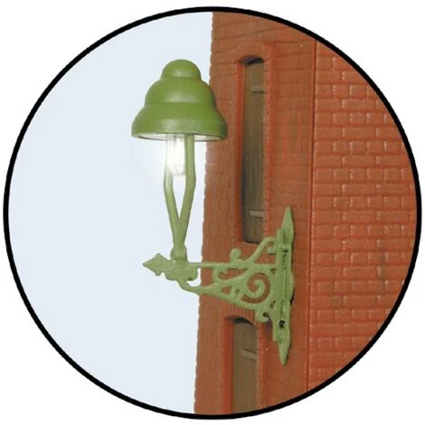 Viessmann H0 Lanterne Murale Simple Modèle Fini 6013 1 Pc(s) 3 Viessmann H0 Lanterne Murale Simple Modèle Fini 6013 1 Pc(s)