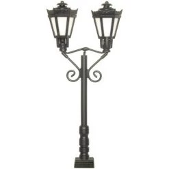 Réverbère De Parc Double Viessmann 60731 Modèle Fini H0 1 Pc(s)